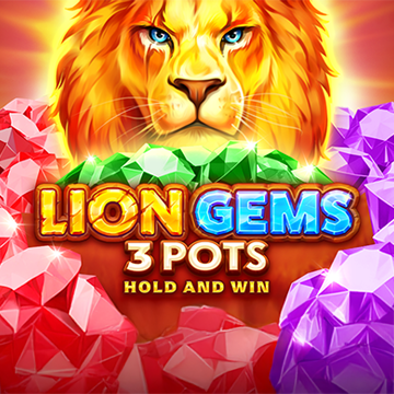 Lion Gems 3 Pots: Hold and Win